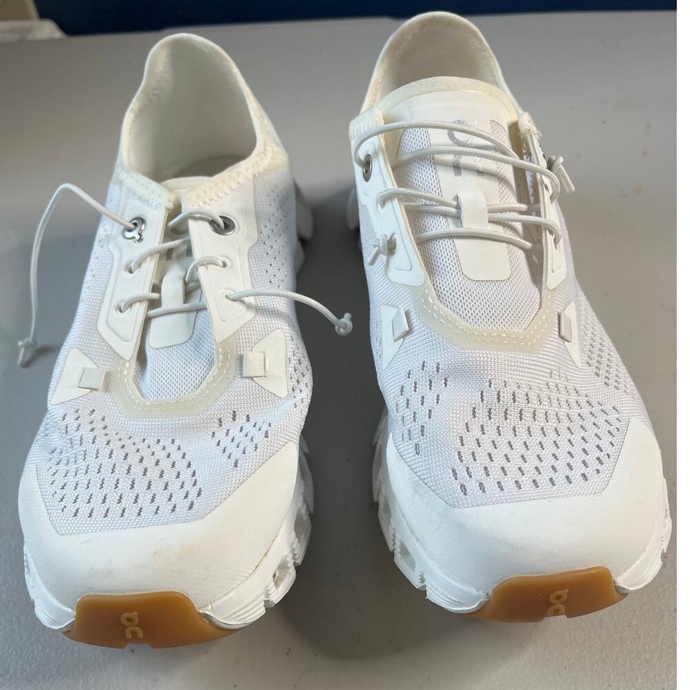 On Cloud 6 Coast White Glacier Lightweight Breathable Zero Gravity Womens US 6.5 - Picture 6 of 9